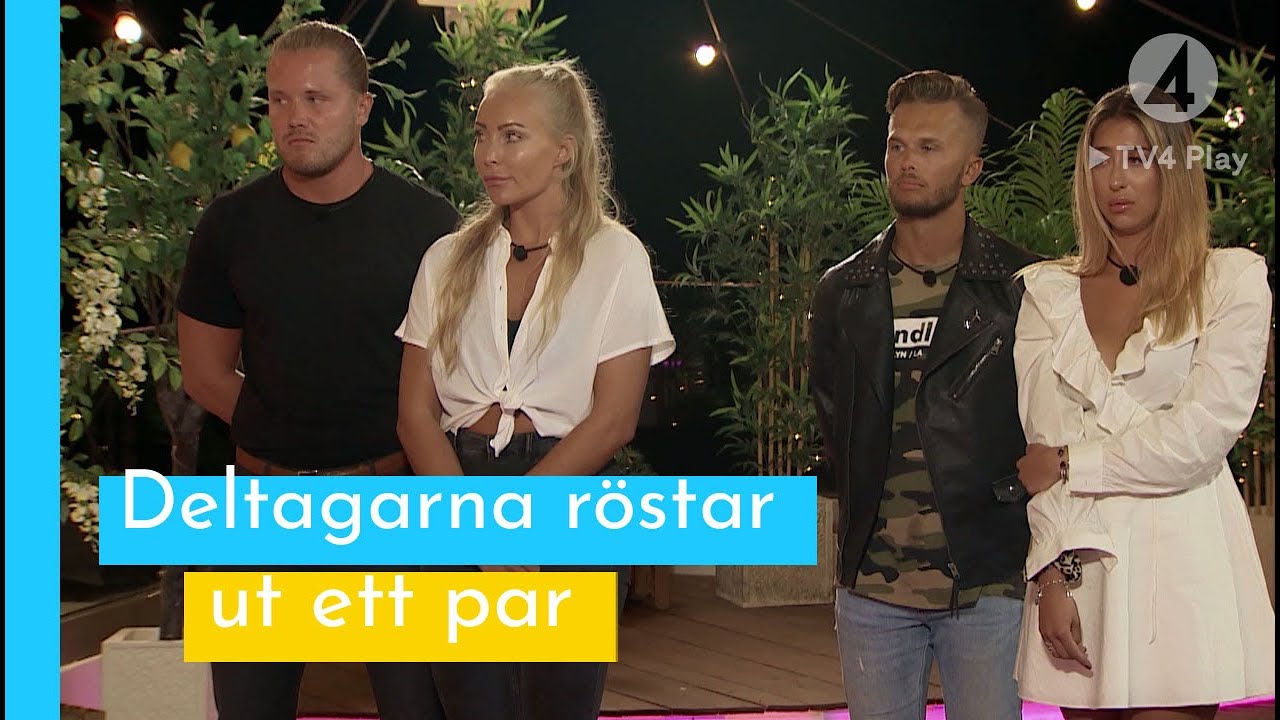 Tittarna har röstat - ett par dumpas! I Love Island Sverige 2019