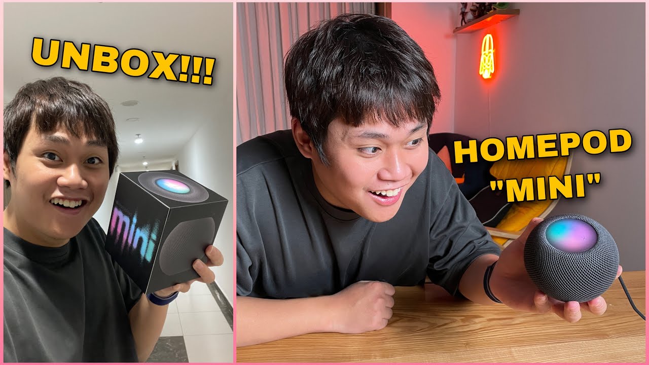 UNBOX & NGHỊCH THỬ HOMEPOD “MINI”: BÉ TÍ MÀ TIẾNG SIÊU TO!! - SẢN XUẤT TẠI VN, GIÁ GẦN 4 TRIỆU
