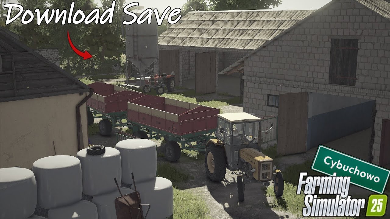 SAVE DOWNLOAD😍| BUDOWA POLSKIEGO GOSPODARSTWA NA CYBUCHOWIE⚒️😍| MEGA KLIMAT | FS25😎