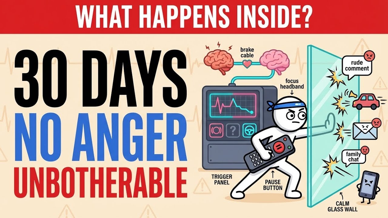 How To Be Unbothered: Control Anger in 60 Seconds (Science-Based) #health #scienceexplained
