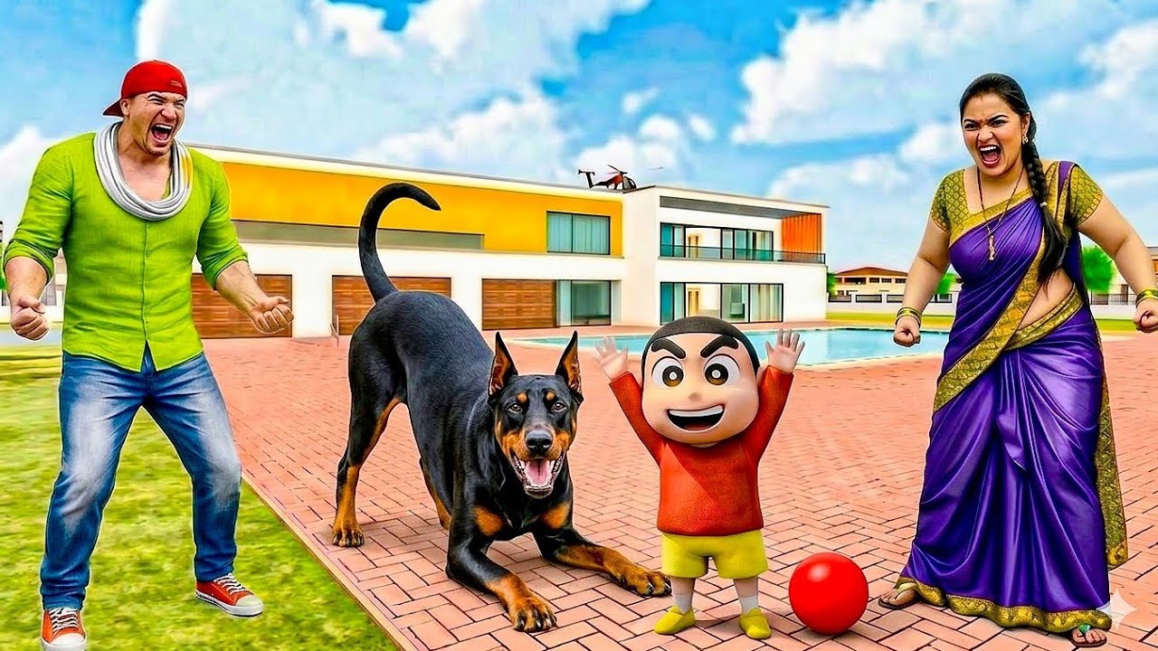 Dog ne baby ko kat liya 🤯😭 indian theft auto simulator game 🎯