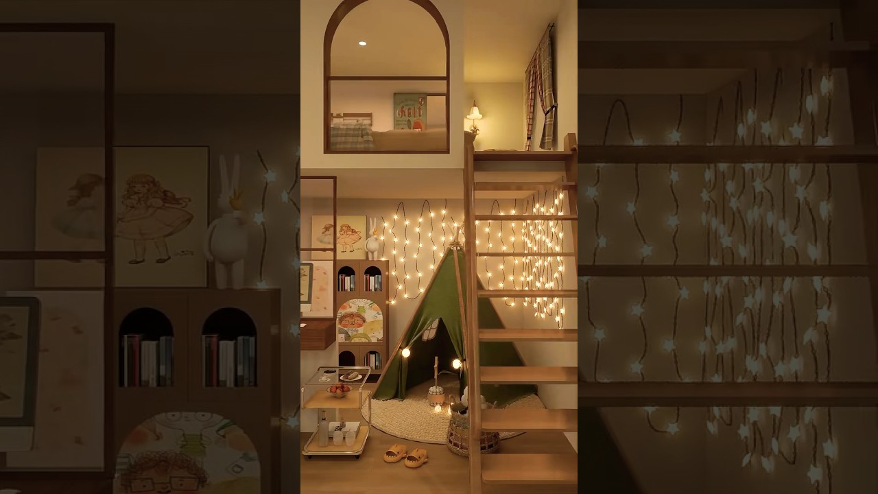 Lovely creative design #architecture #interiordesign #bedroom #house #creative #viral #shorts #fyp
