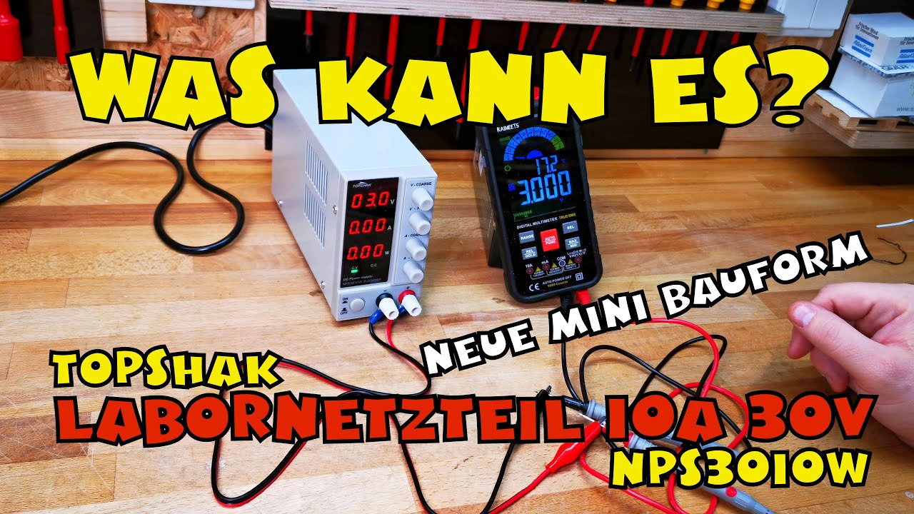 Topshak mini Labornetzteil NPS3010W 300W