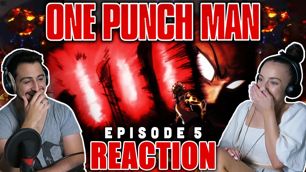 SAITAMA VS GENOS! 💥 One Punch Man Episode 5 REACTION! | 1x5 