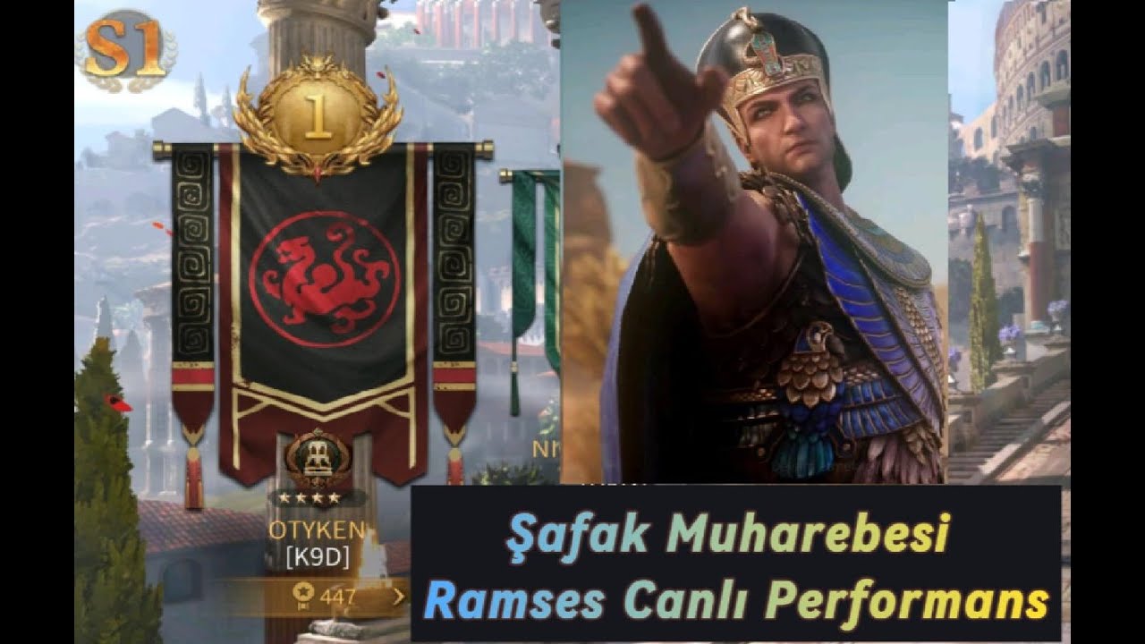 Şafak Muhaberesi etkinliğindeyiz. RAMSES ve RİCHARD ile kılıçların arasına düştük.  %10 İndirim kodu