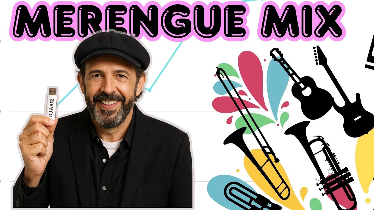 🎵 CLÁSICOS DE JUAN LUIS GUERRA 🎷 MERENGUE BAILABLE – DJ ARIZ