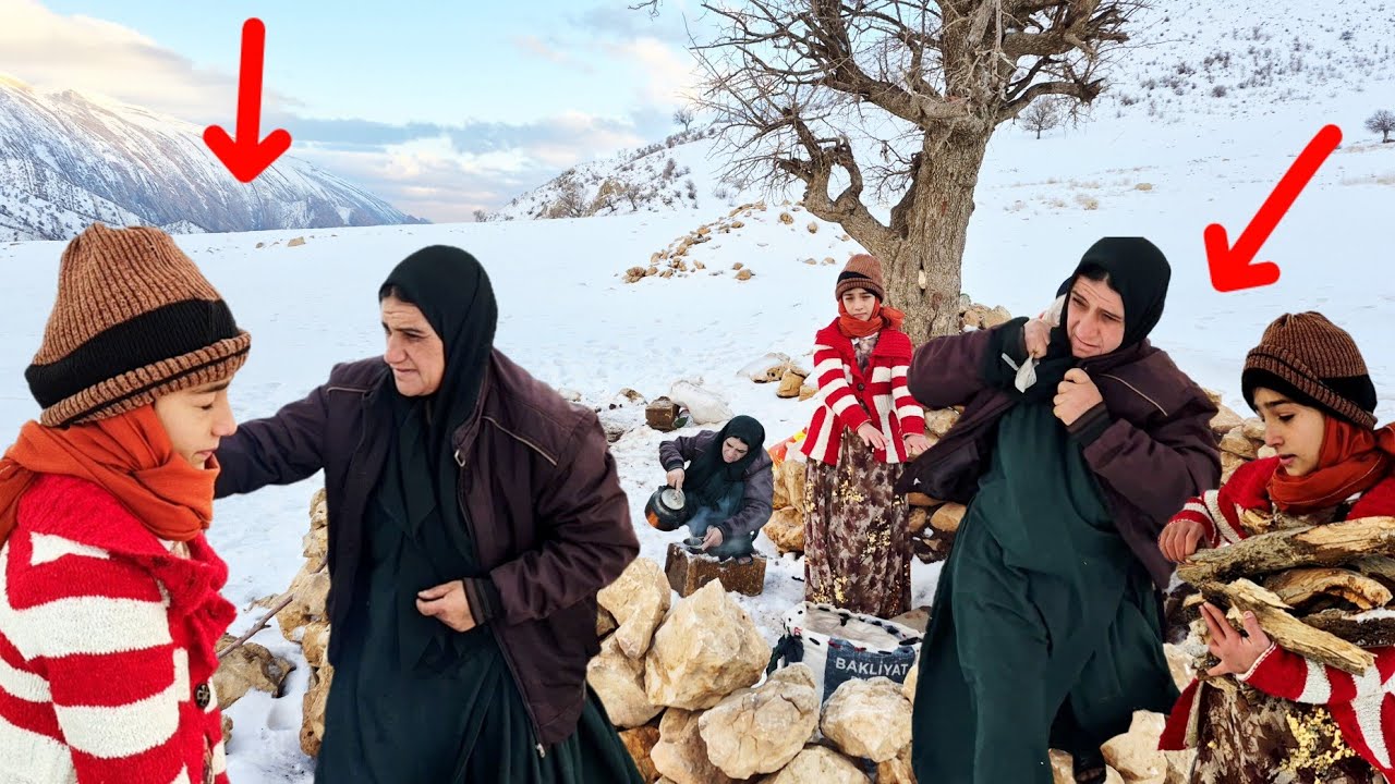 Brutal Winter Mountains | Mother & Daughter vs Extreme Cold ⛰️❄️🫂 