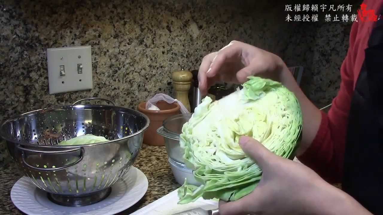 Sara的健康自己來 之 食食課課教室　第32集：自製發酵食品--德國酸菜