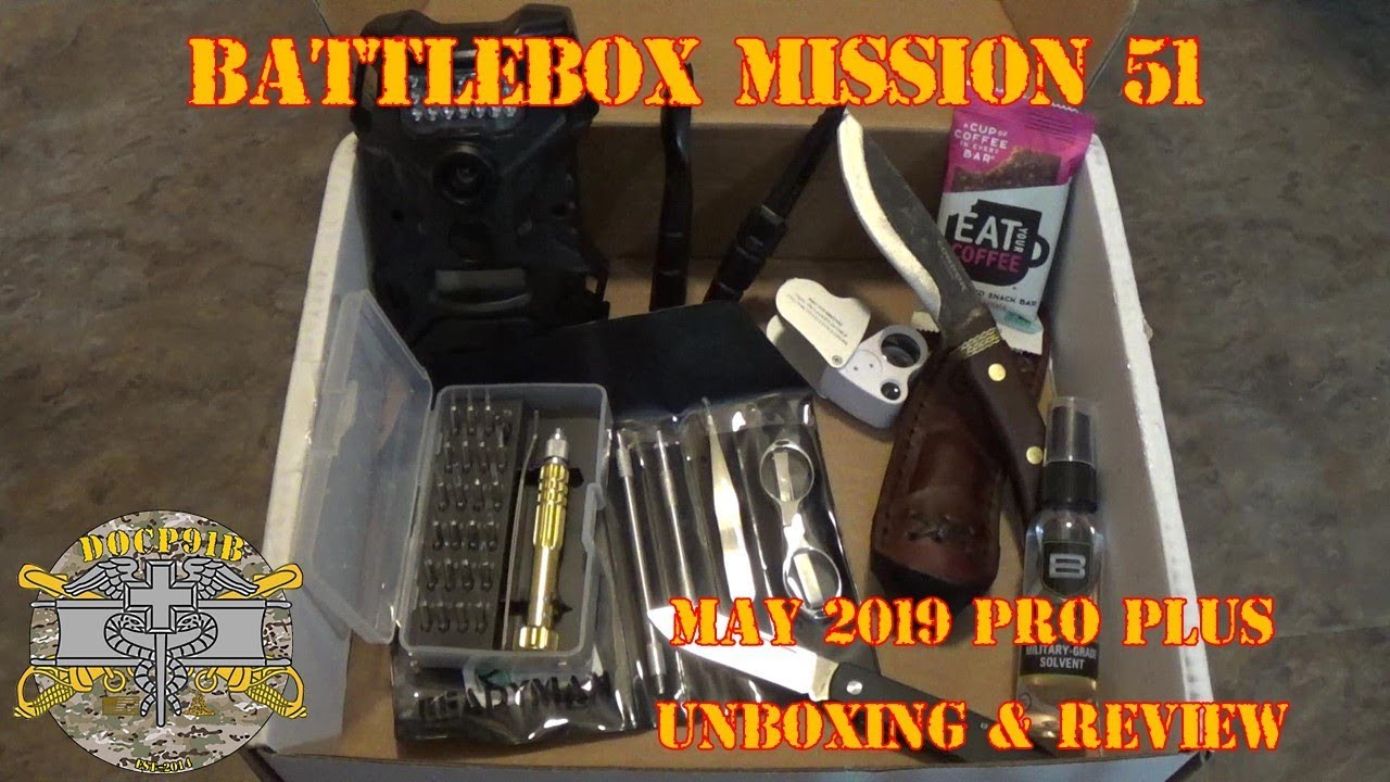 Battlbox (Battle Box) Mission 51 - May 2019 - Pro Plus Unboxing & Review