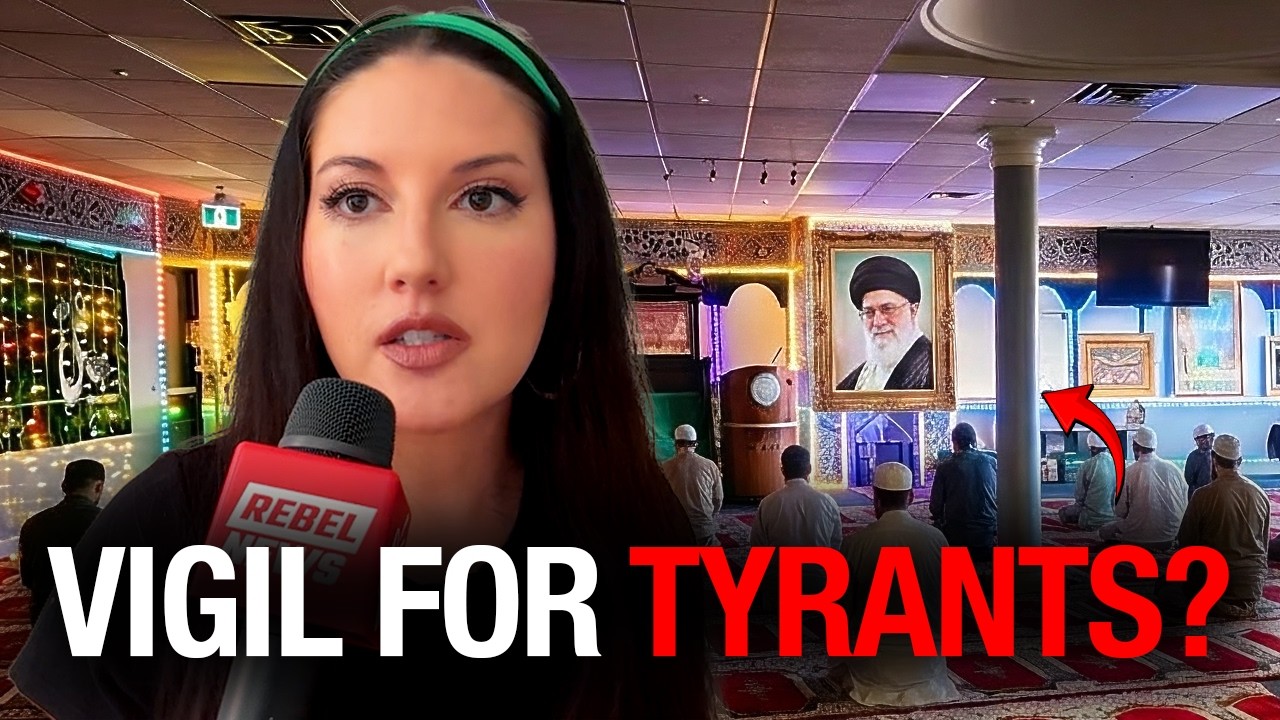 'Death to America' chants erupt at Khamenei memorial in North York