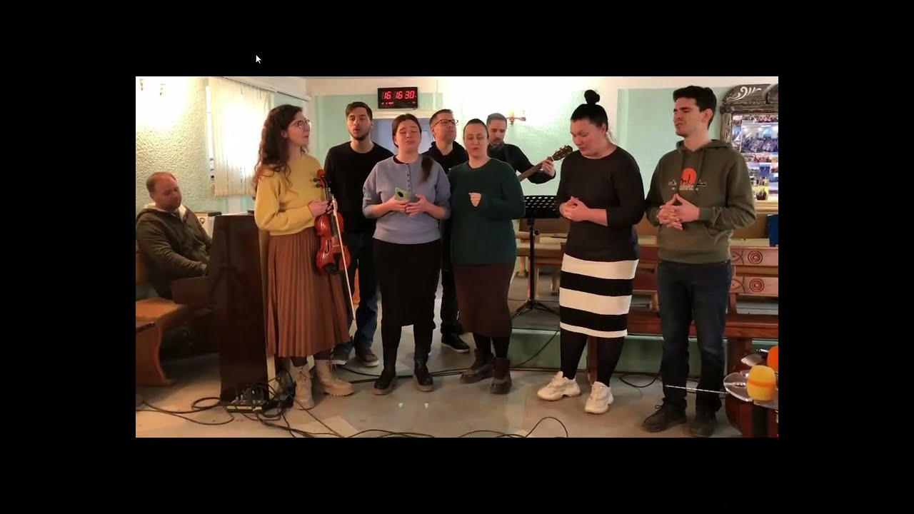 Ukrainian Christians singing - All My Life You Have Been Faithful