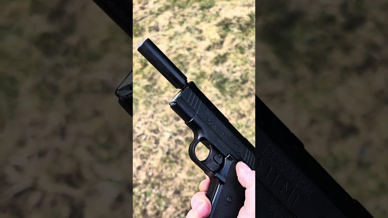 Pistolet Hukowy 6mm LONG Strzelanie TEST