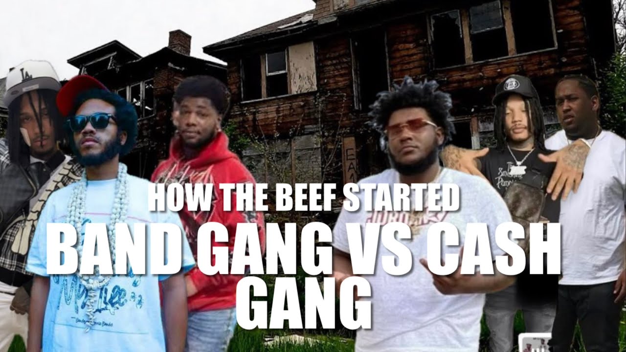 BAND GANG/GLOCKBOYZ/ VS CASH GANG D*ADLY WAR‼️DIVIDED DETROIT STREETS