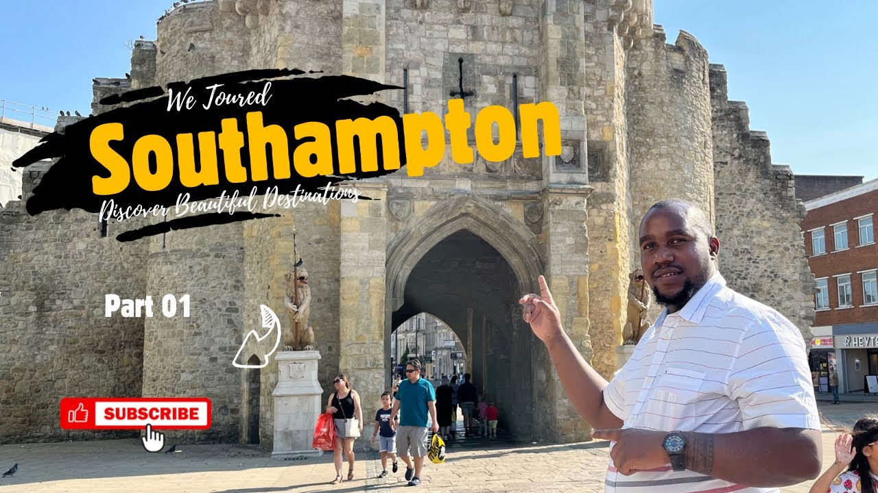 We Toured Southampton City Centre 🇬🇧-PART 1