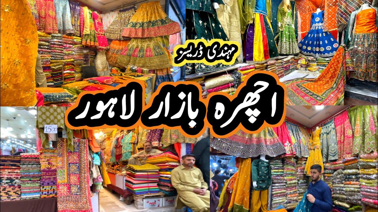 ***Mehendi Dresses***Sale Alert || Ichhra Market Lahore || Wedding Shopping Haul || Sasti Shopping