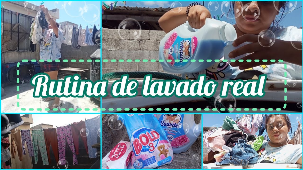Rutina de lavado real 🫧🧼👕🧦🤦 #parati