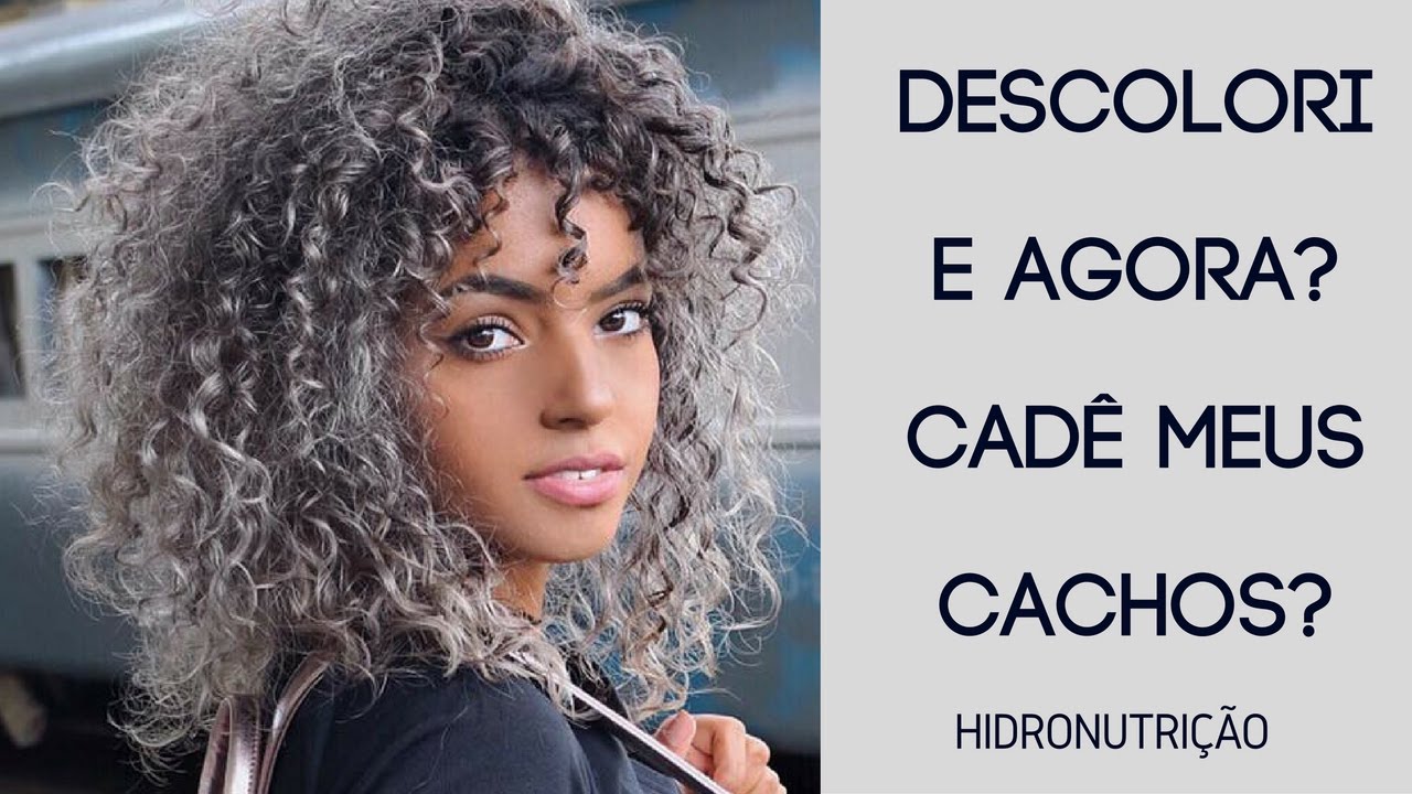 Hidronutrição - Cabelos ressecados, descoloridos, voltando aos cachos - Bruna Ramos