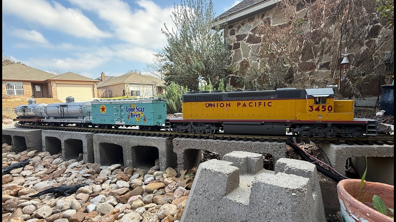 Track Power on a Budget for a G gauge Garden Railroad