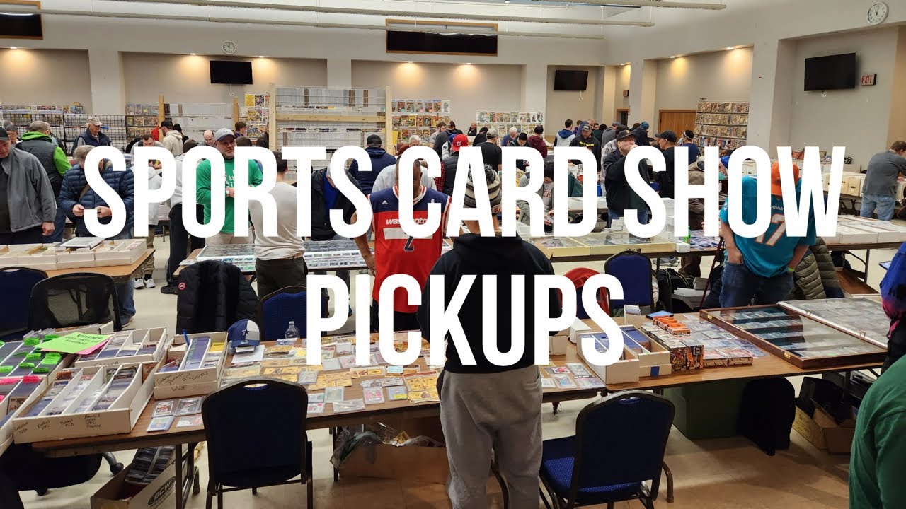 Card Show Pickups and Tips For Buying At a Card Show!