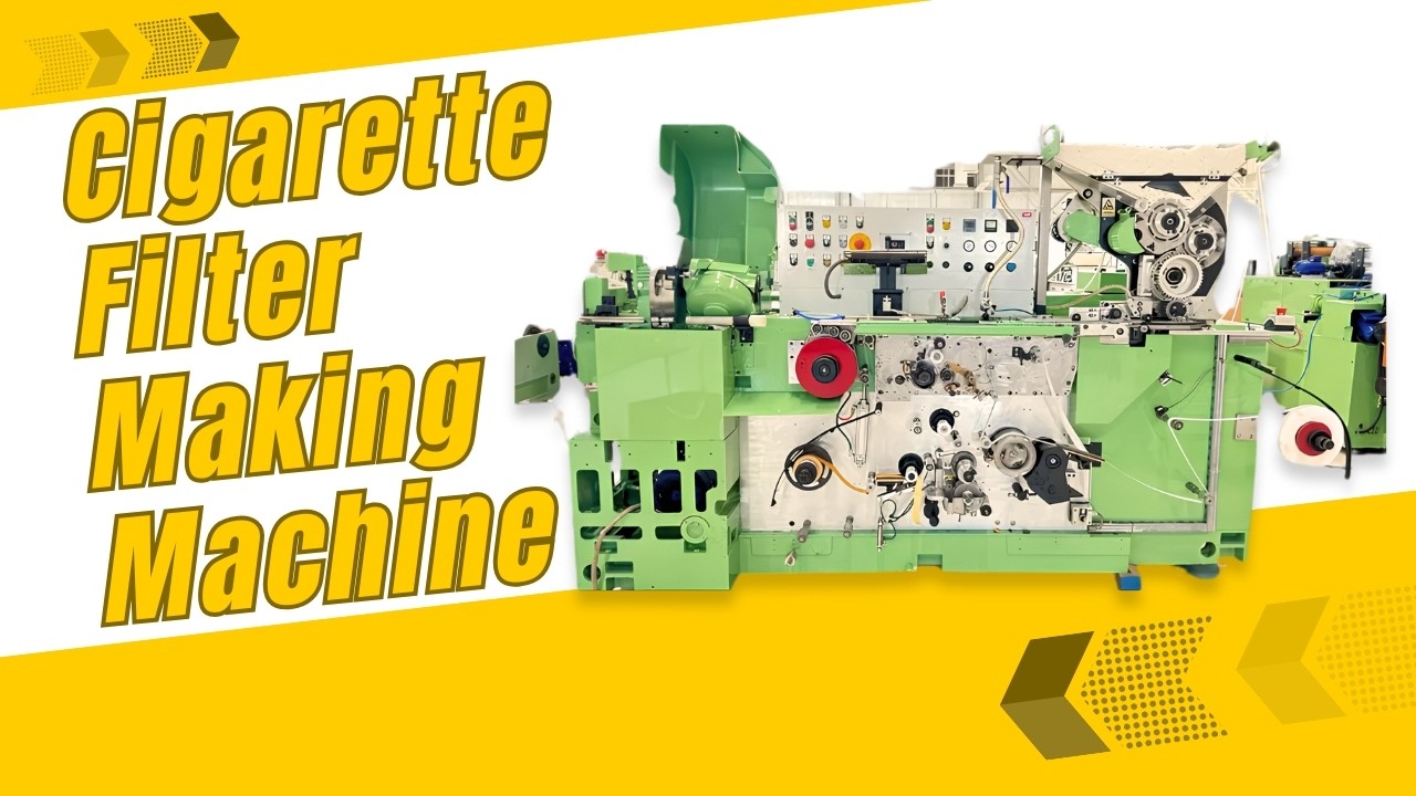 Cigarette Hollow Tube Maker | Cigarette Filter Tube Making Machine