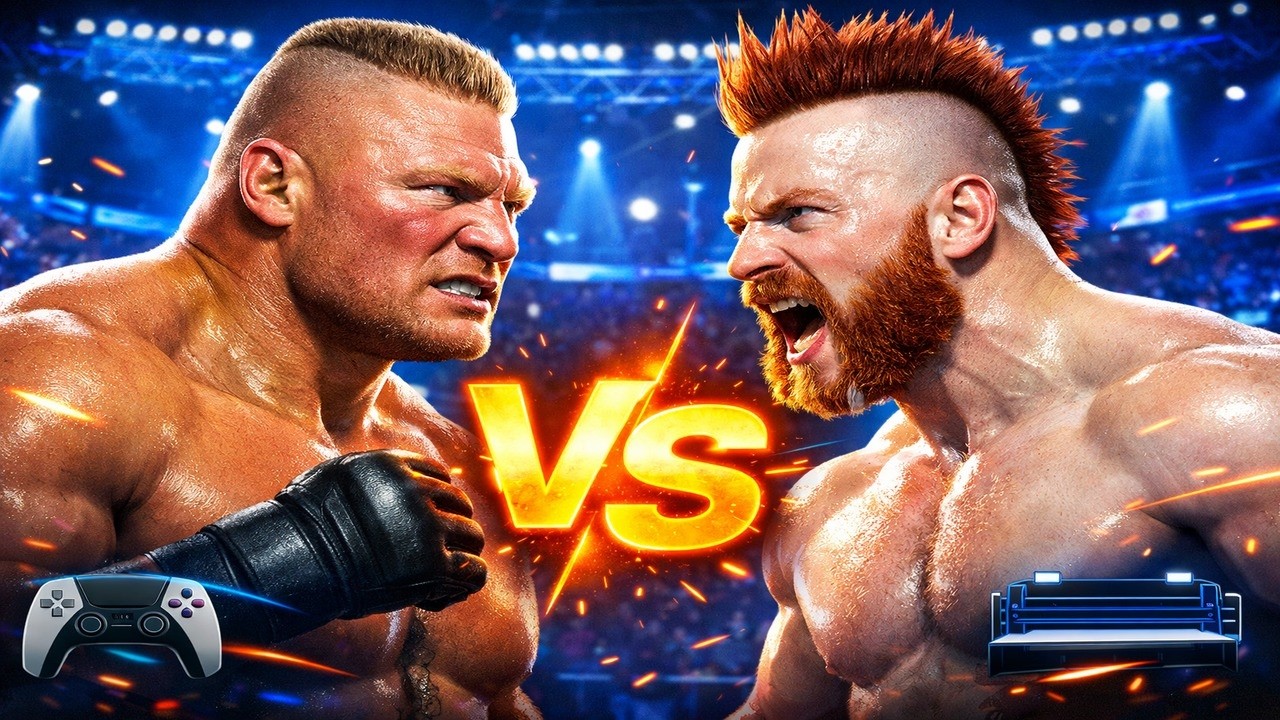 Brock Lesnar vs Sheamus – SmackDown PS5 Gameplay | WWE 2K23 Dream Match