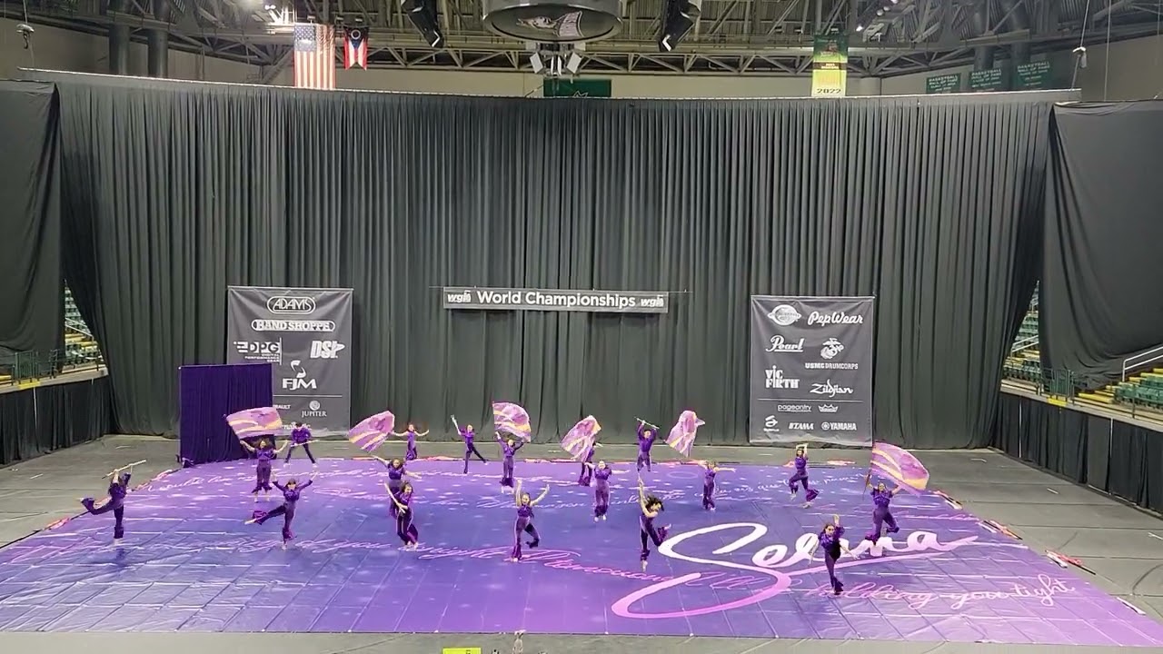 Elizabeth High School WGI 2023 semi-finals.
