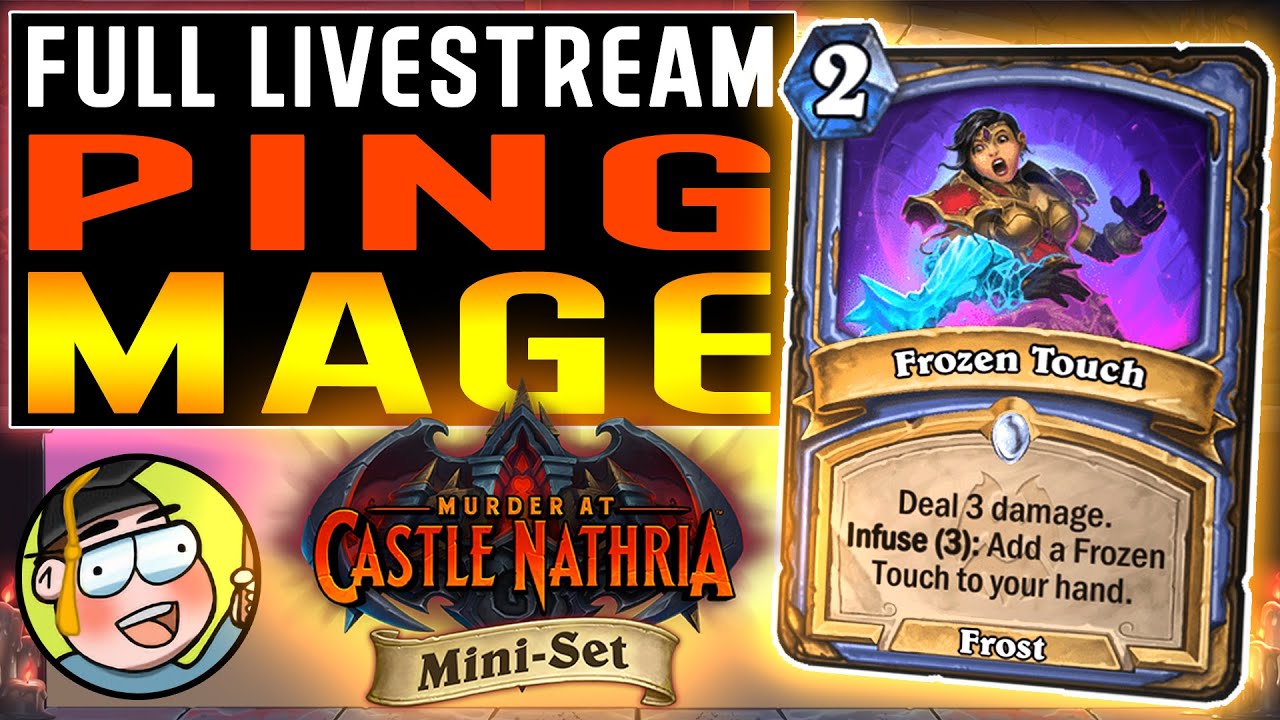 ⭐ Ping Mage! Murder at Castle Nathria - Hearthstone