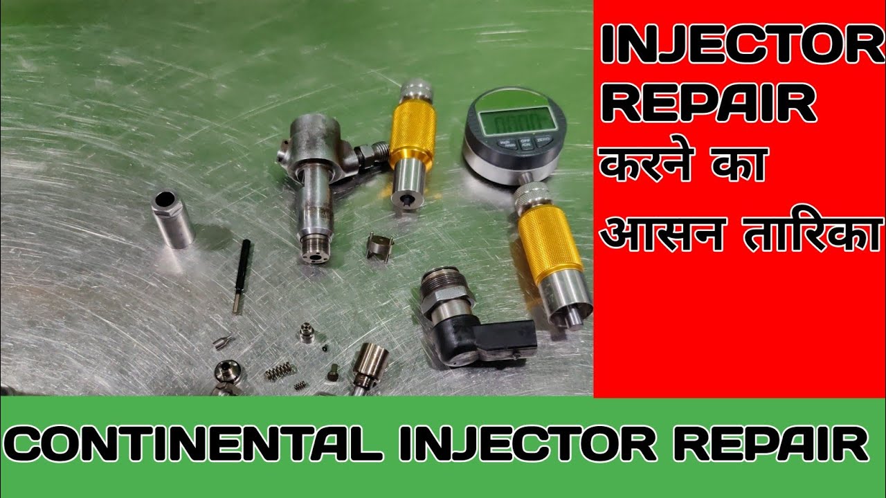 CONTINENTAL INJECTOR REPAIR ! CONTINENTAL PIEZO INJECTOR REPAIR ! CONTINENTAL INJECTOR SETTINGS