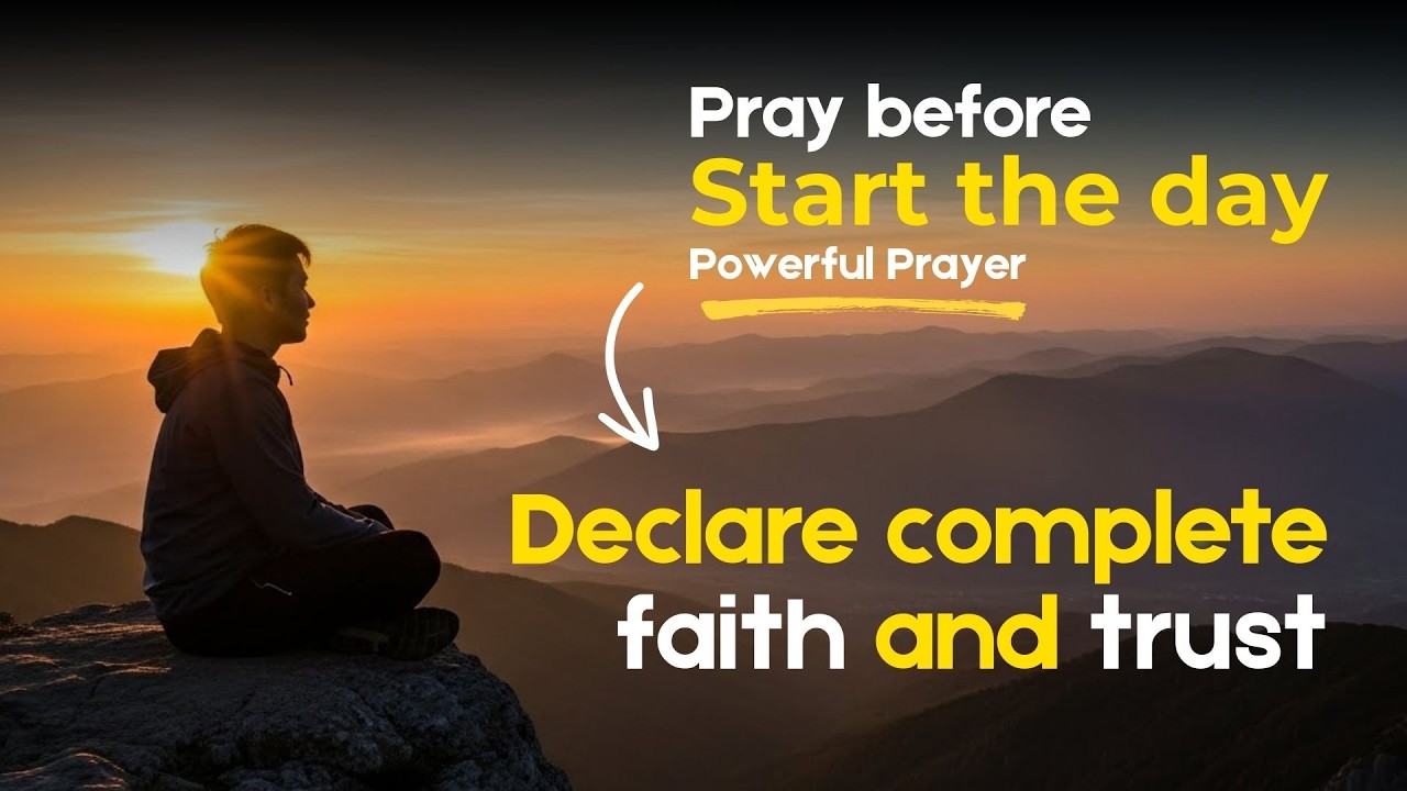 Trusting God's Promises When You Need Breakthrough | Powerful Prayer of Faith