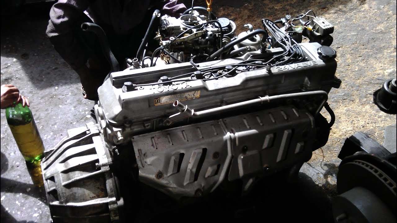 Toyota 1FZF engine overhaul