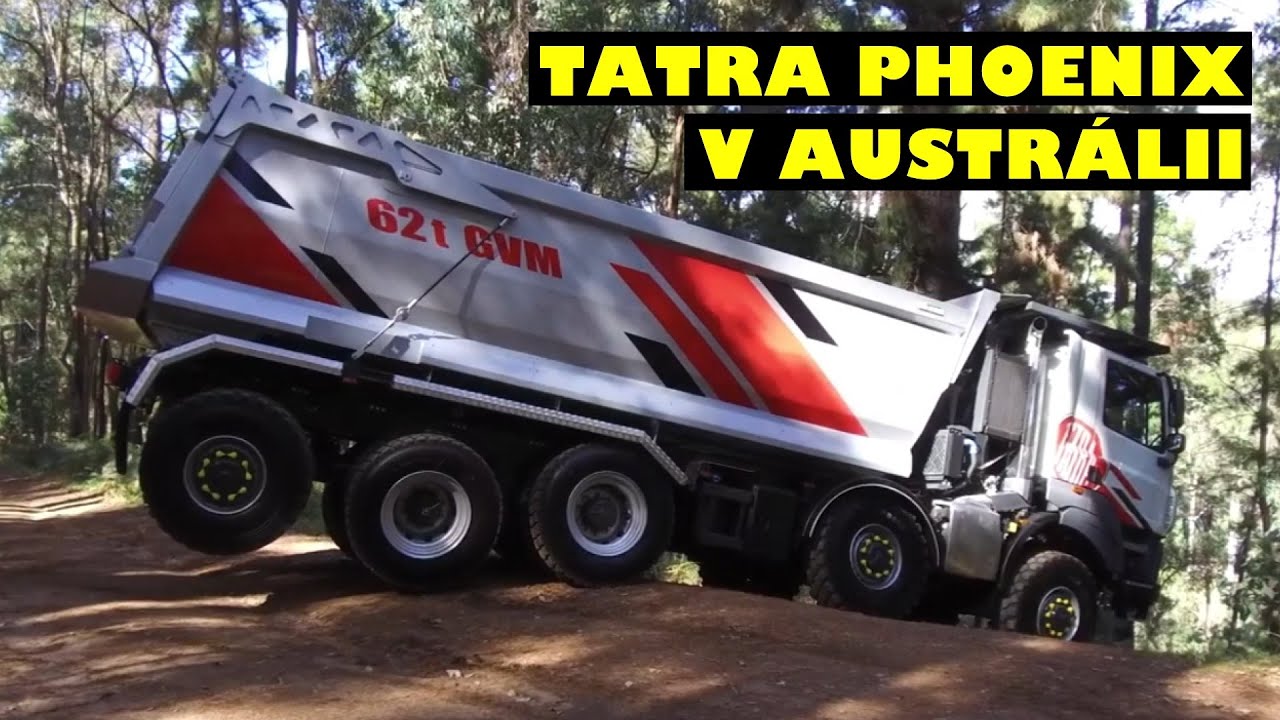 TATRA PHOENIX 10x10 na testech v Austrálii!