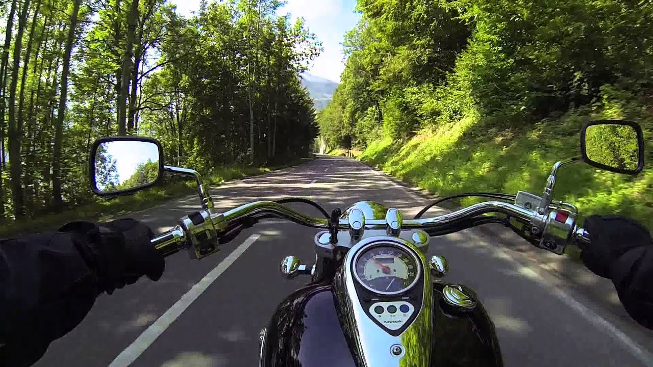 Kawasaki VN 900 - Klausenpass - Teil 1
