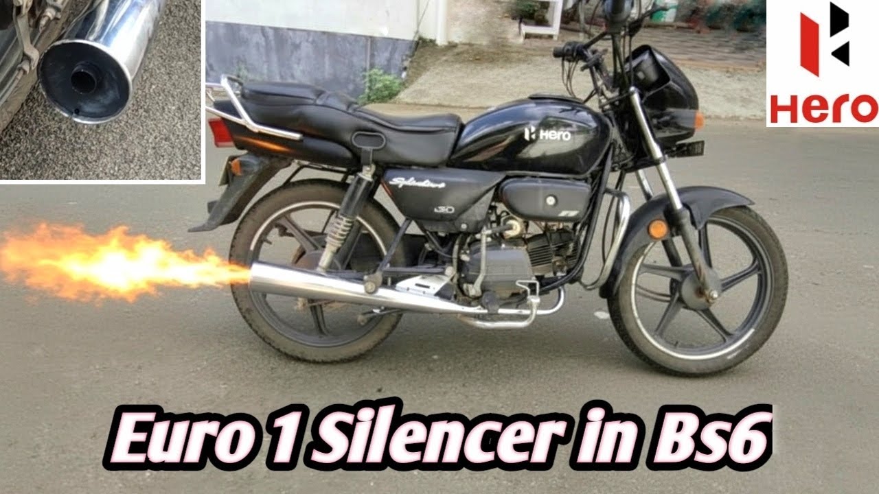 Euro One Silencer Setting✅️ in Bs6 Splendor  വണ്ടി ഇപ്പോൾ heavy sound 💥ഒരു രക്ഷയുമില്ല🥵