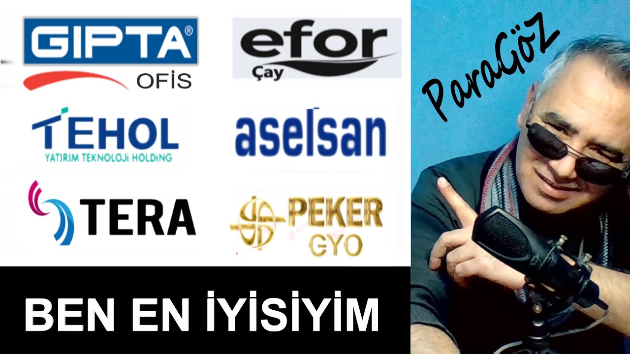 Gıpta Ofis - Tehol - Tera Yatırım - Aselsan - Efor Yatırım - Peker Gyo Hisse Yorum