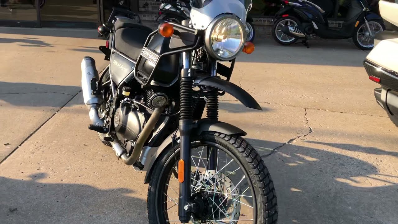 2021 Royal Enfield Himalayan Granite Black Walk Around | Blackmans Cycle Center