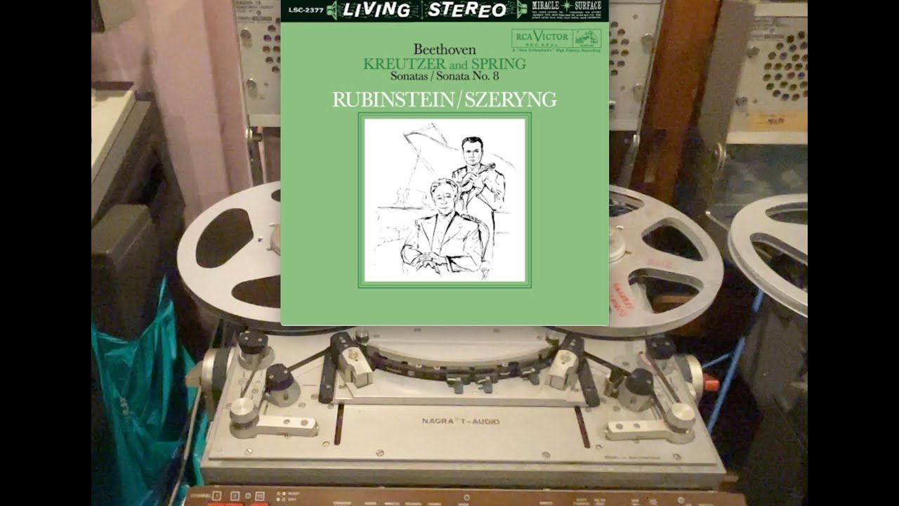 Beethoven・ "Spring" Sonatas / Rubinstein & Szeryng❣️Sonate Nr.5 Für Violine Und Klavier F-dur, Op.24