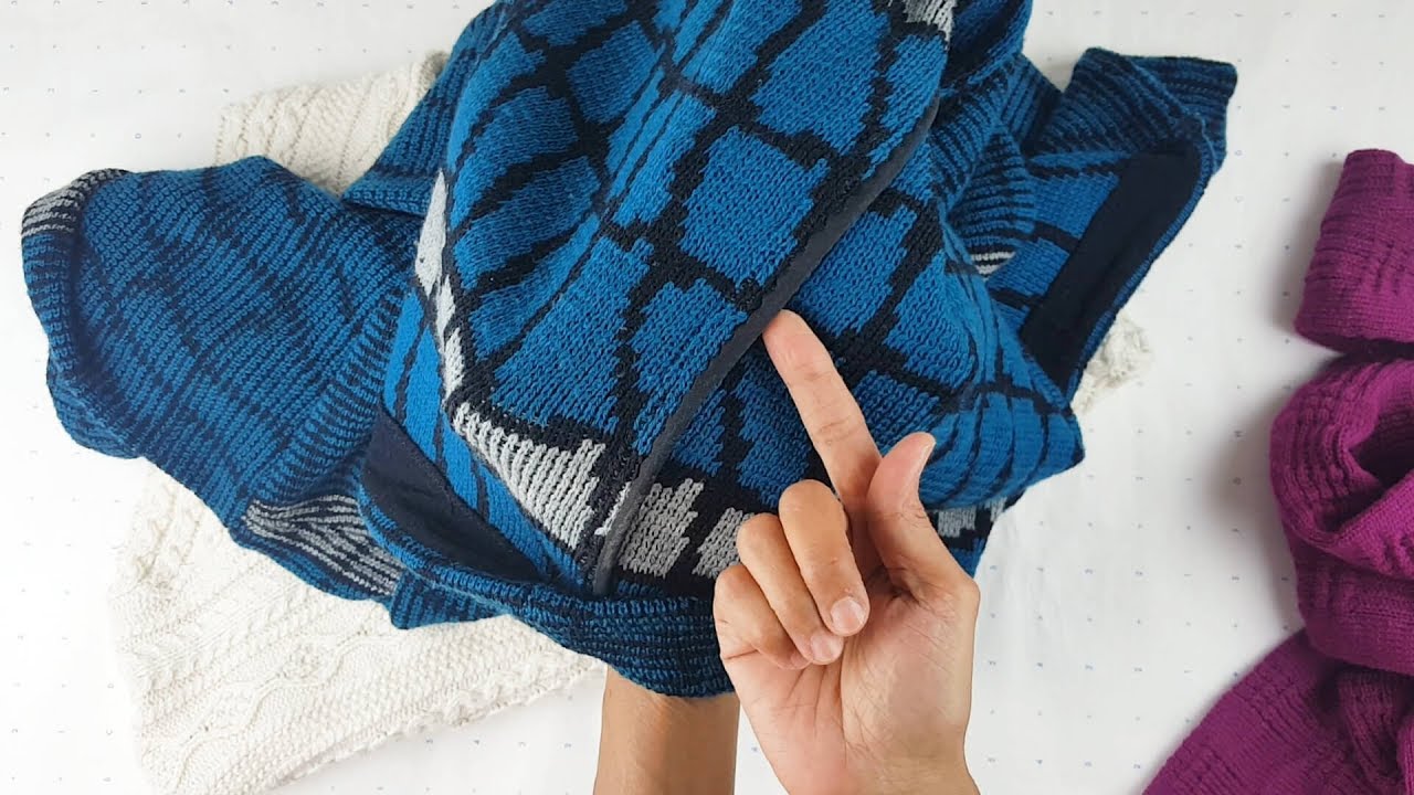 Taming Bulky Seam Allowances When Sewing Sweater Knits