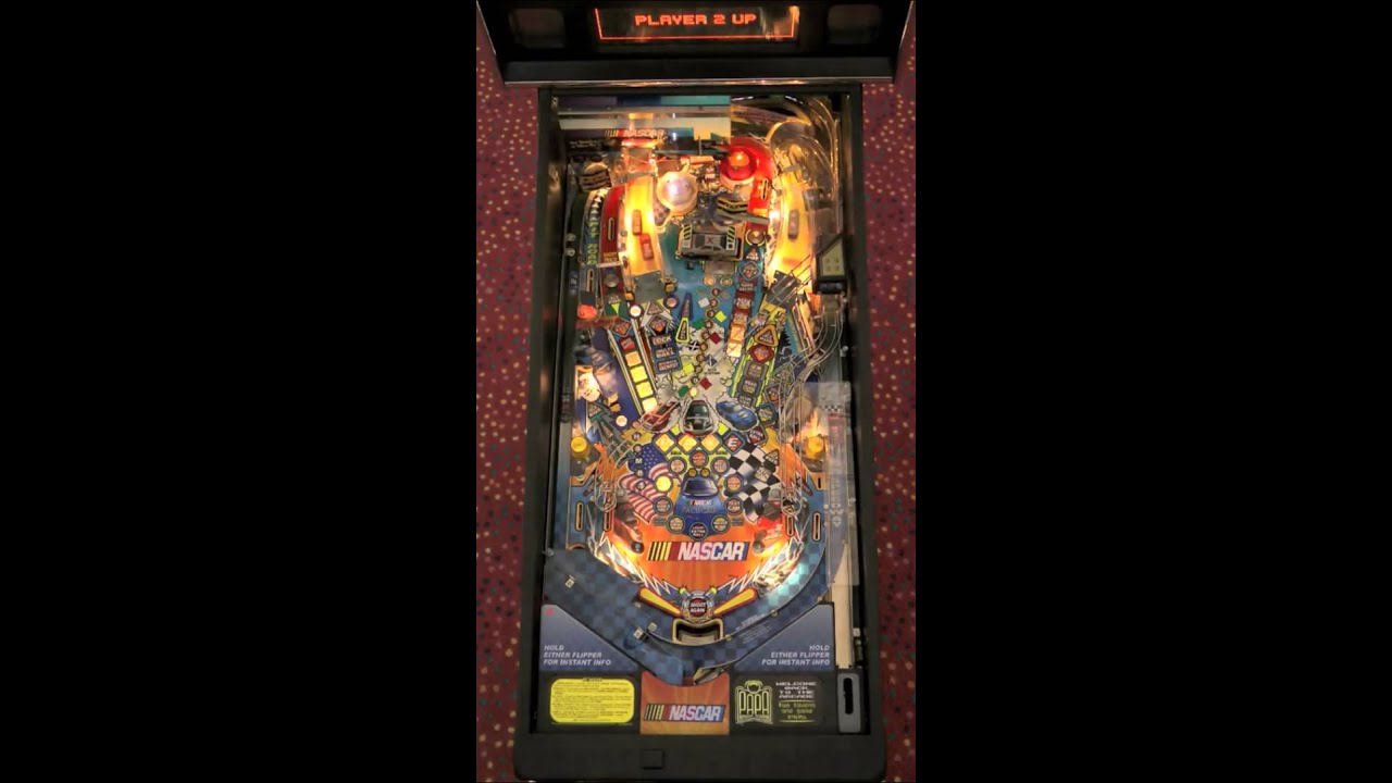 Nascar Pinball Gameplay