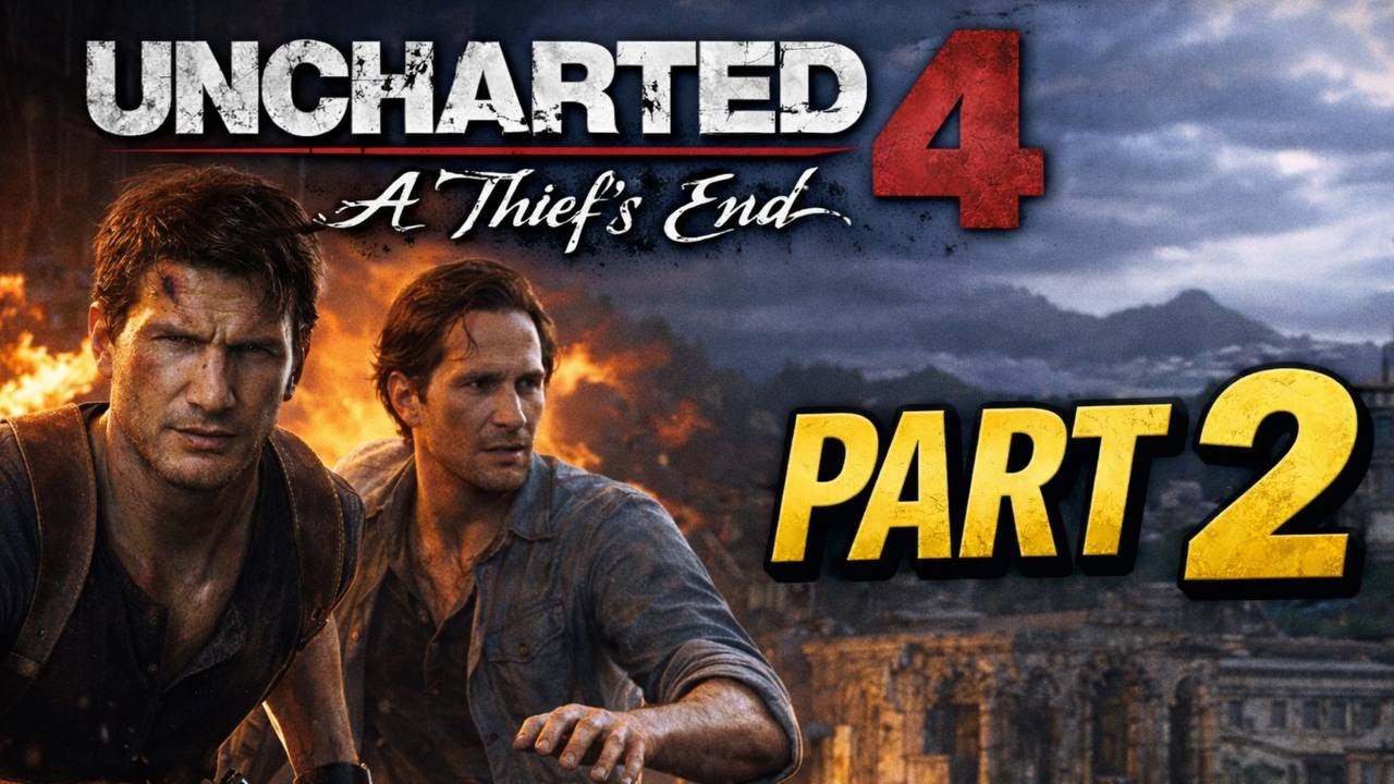 Uncharted 4 A Thief's End Walkthrough Gameplay Part 2 - Infernal Place (PS5)
