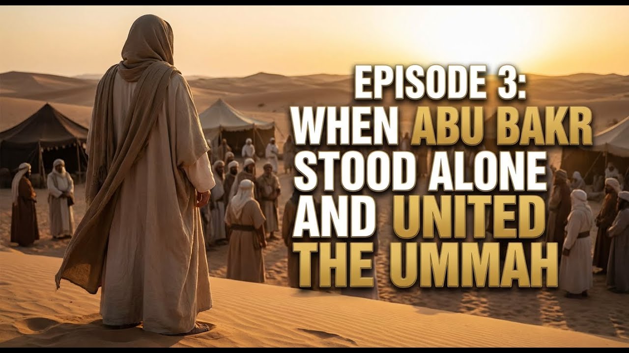 Episode 3: When Abu Bakr Stood Alone and United the Ummah