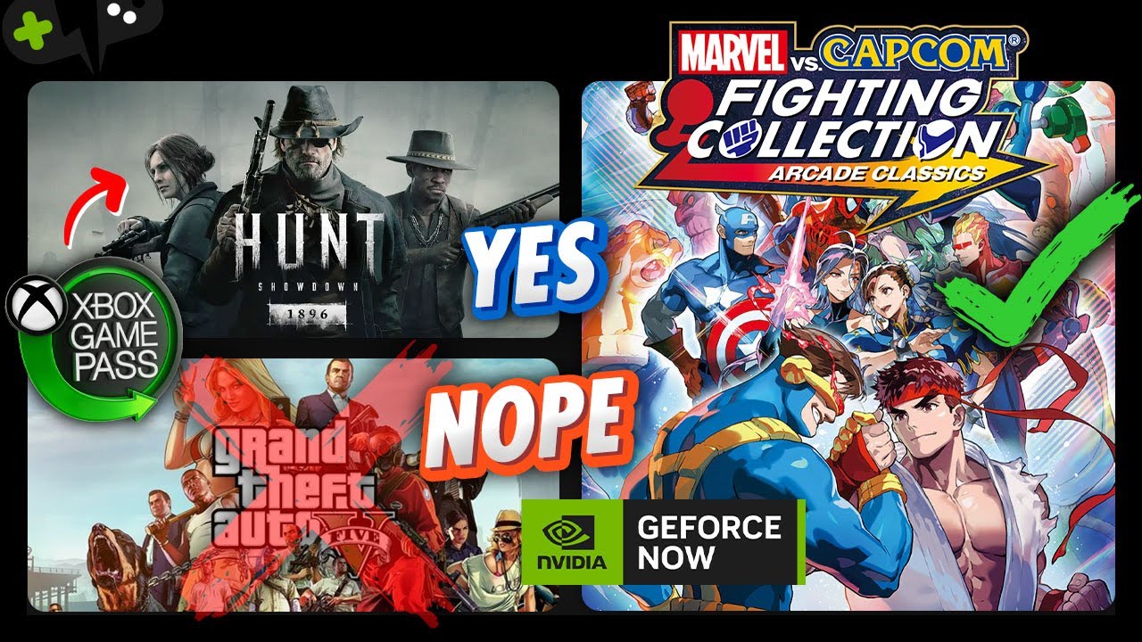 MARVEL vs CAPCOM & Hunt SHOWDOWN 1896 XBOX | GeForce Now News Update