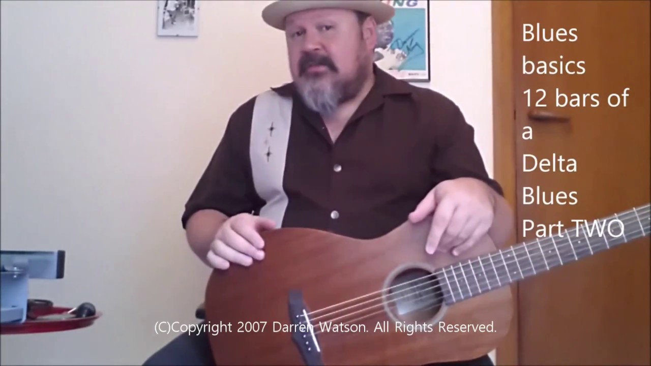Darren Watson | FULL FREE BLUES GUITAR LESSON | Delta Blues Fingerstyle Lesson PART TWO