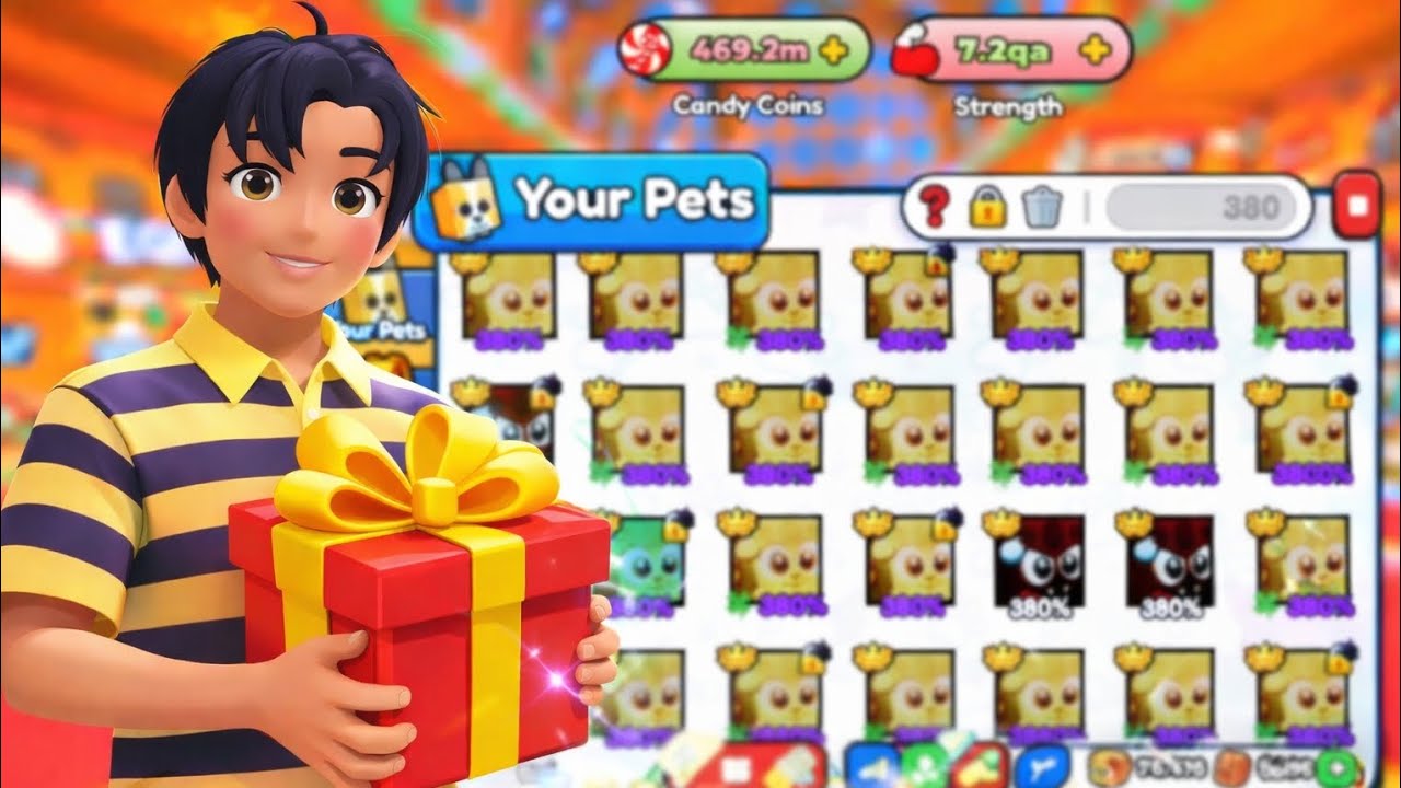 FREE PETS GIVEAWAY! Arm wrestling simulator(I'M BACK!)