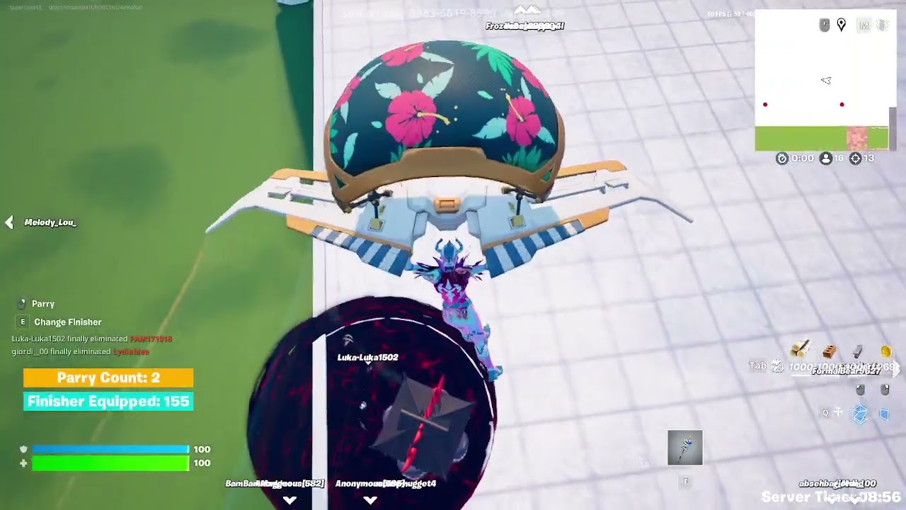 finishers fortnite
