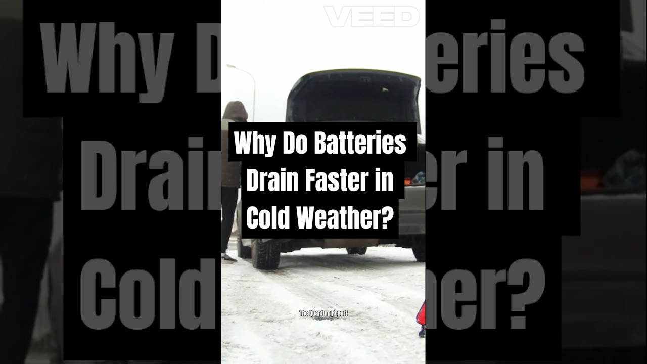 Why Do Batteries Drain Faster in Cold Weather?