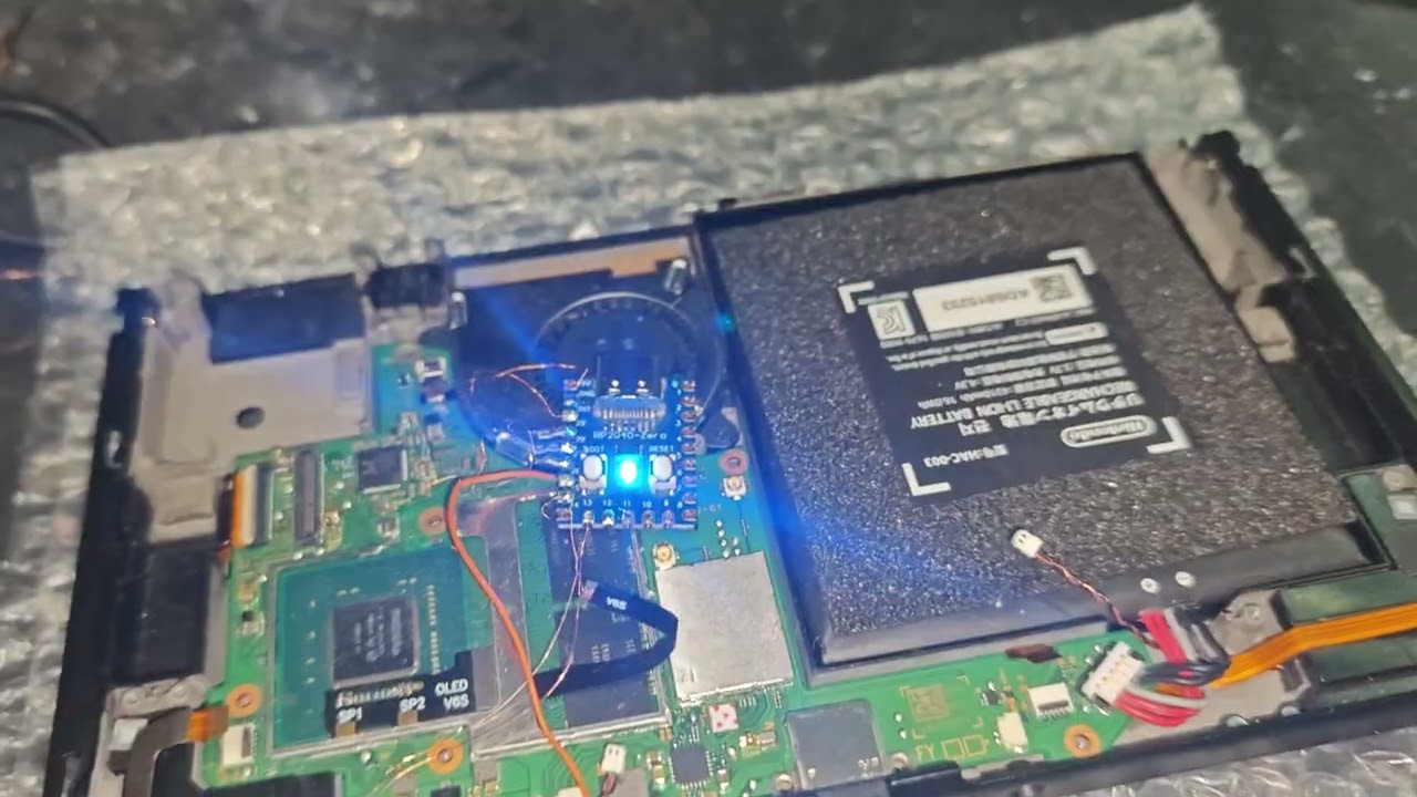 Switch Oled Glitch Infinito Error === al instalar Magia RP2040 - Solución en este caso