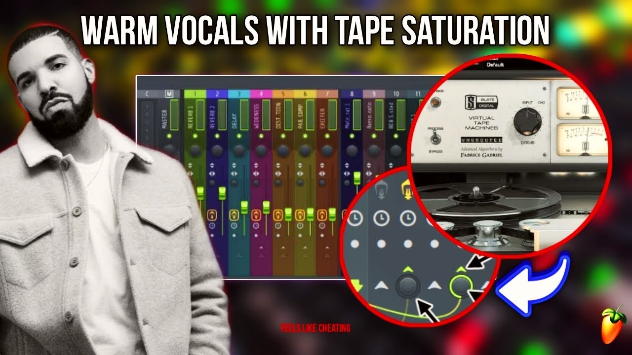 Getting Warm Vocals with Tape Saturation Through Sends | FL Studio 21