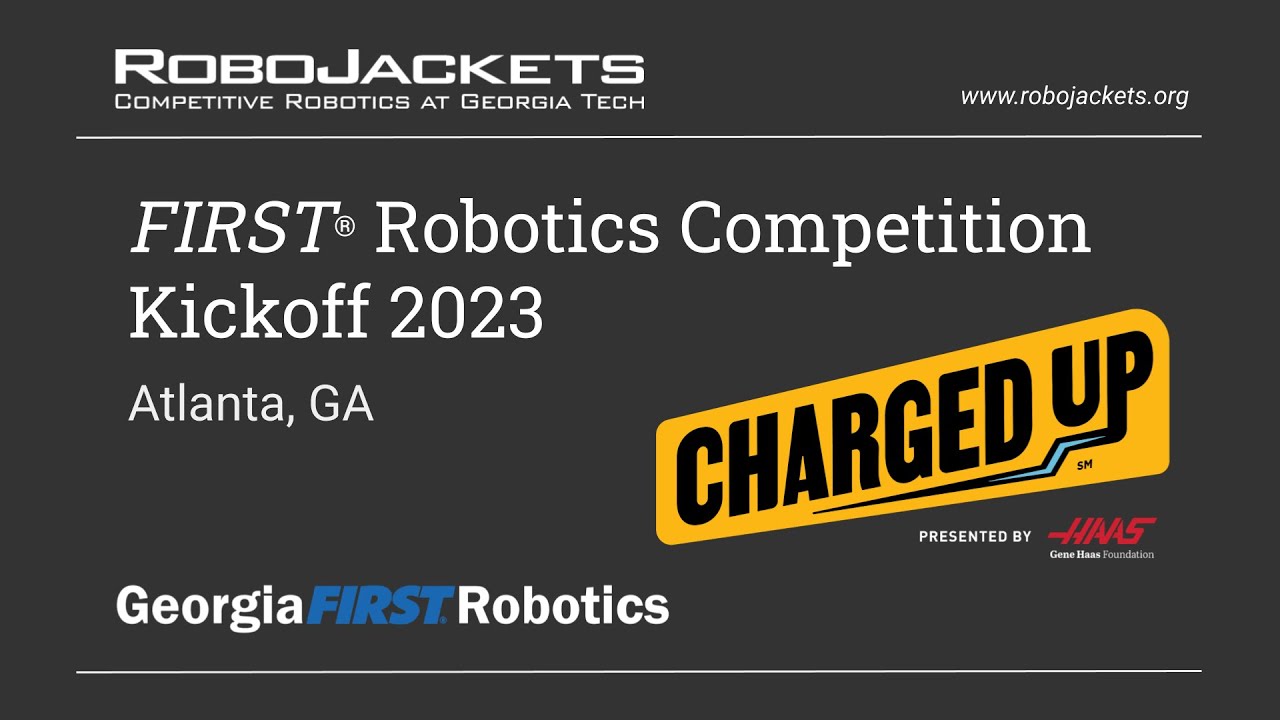 GeorgiaFIRST FRC Kickoff 2023 - Atlanta, GA Local Ceremonies