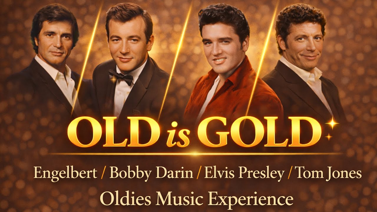 Old Is Gold ✨Engelbert, Bobby Darin, Elvis Presley, Tom Jones | Oldies Music Experience
