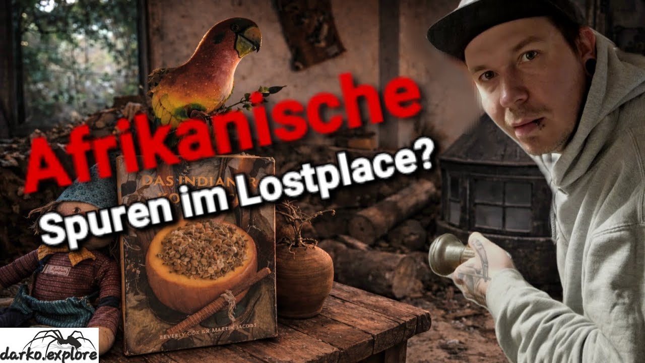 Zwei verlassene Häuser an der Straße, afrikanische Deko & STROM NOCH AN?!